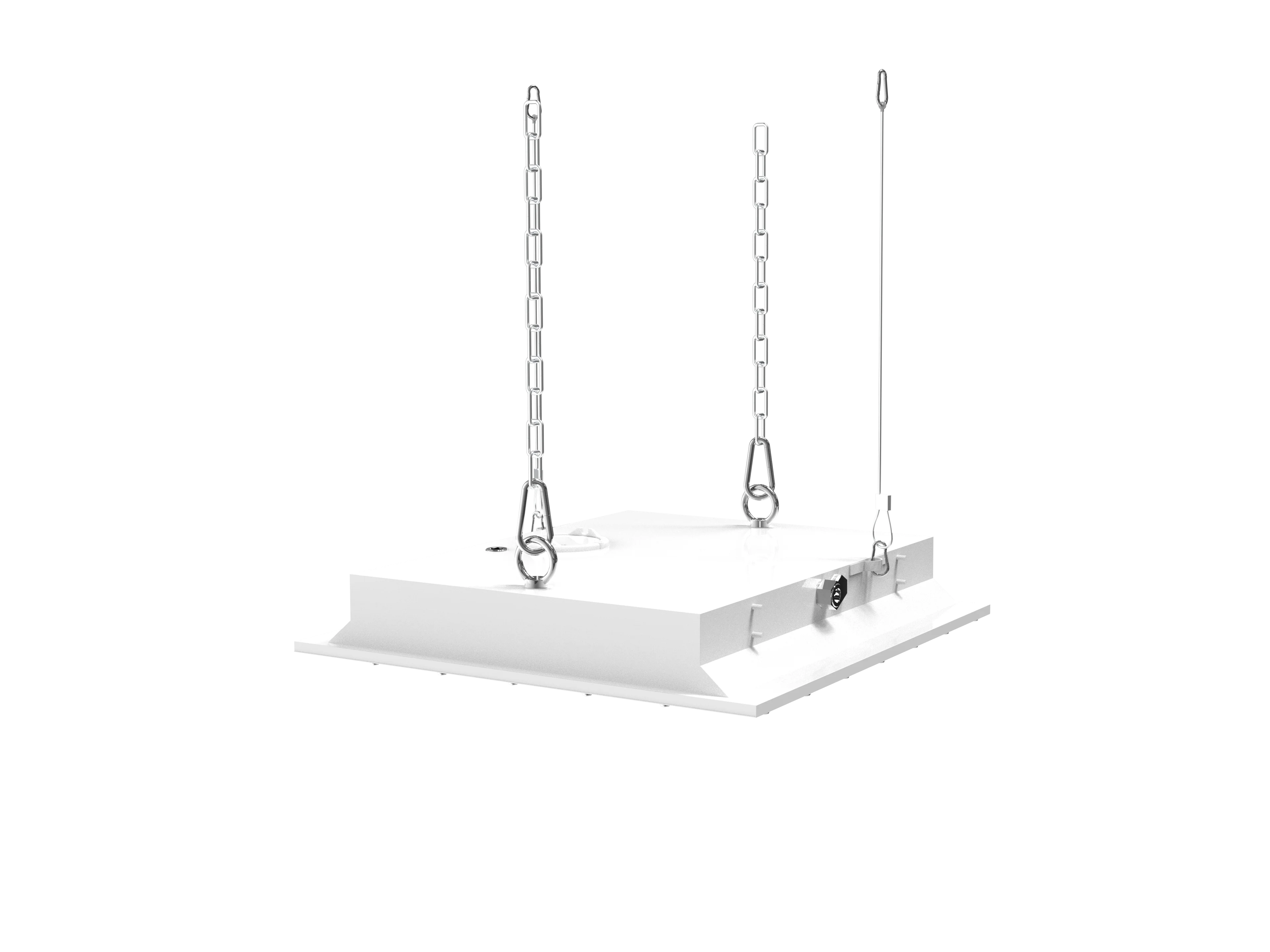 LED Hazardous Location Paint Booth Light, Class 1 Division 2, 5600-11200 Lumens, 40W, 60W or 80W, 100-277V - Image 3