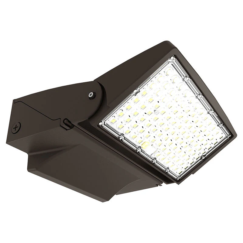 LED Modern Adjustable Wall Pack, 20W/30W/40W Selectable, 5,600 Lumens, CCT Selectable, 120-277V - Image 2