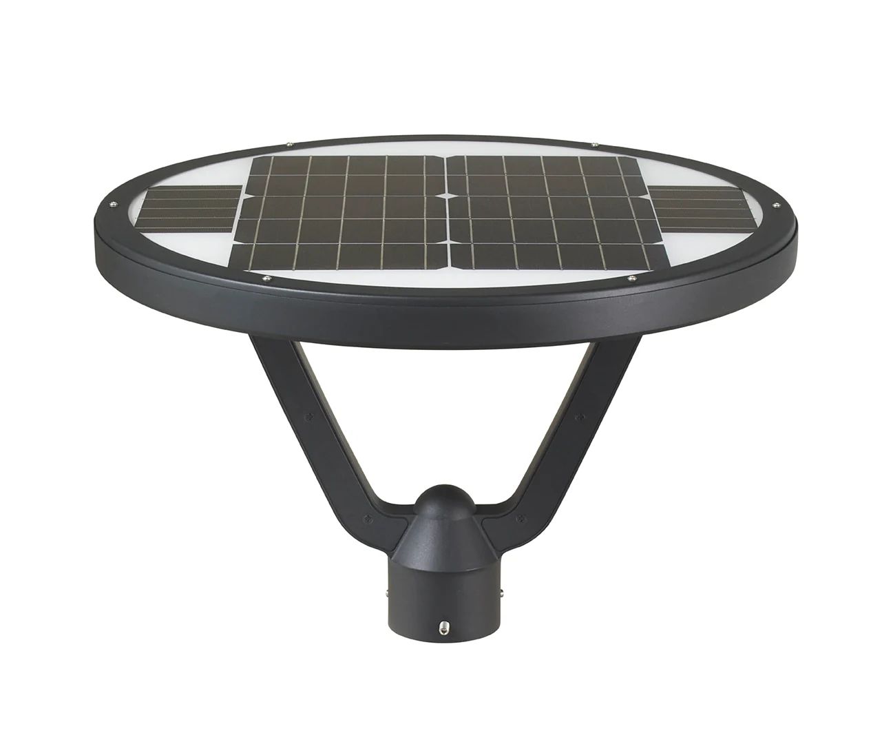 LED Solar Pathway Post Top Light, 2500 Lumens, 3000K or 4000K - Image 4