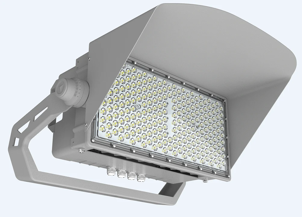 LED Sport Light, 500W, 5000K, Dimmable, 30° Beam Angle, 277-480V - Image 3