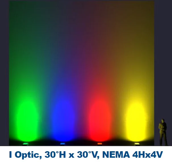 LED Static Color Mini Spot Light, 37 watt, Blue, Green, Red or Amber CCT - Image 9