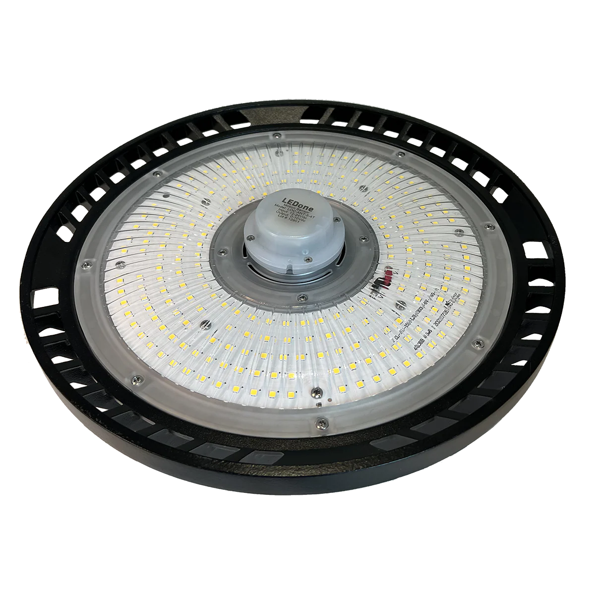 LED UFO High Bay Light, 45000 Lumens, 300W, 5000K, 100-277V, 1-10V Dimming - Image 3