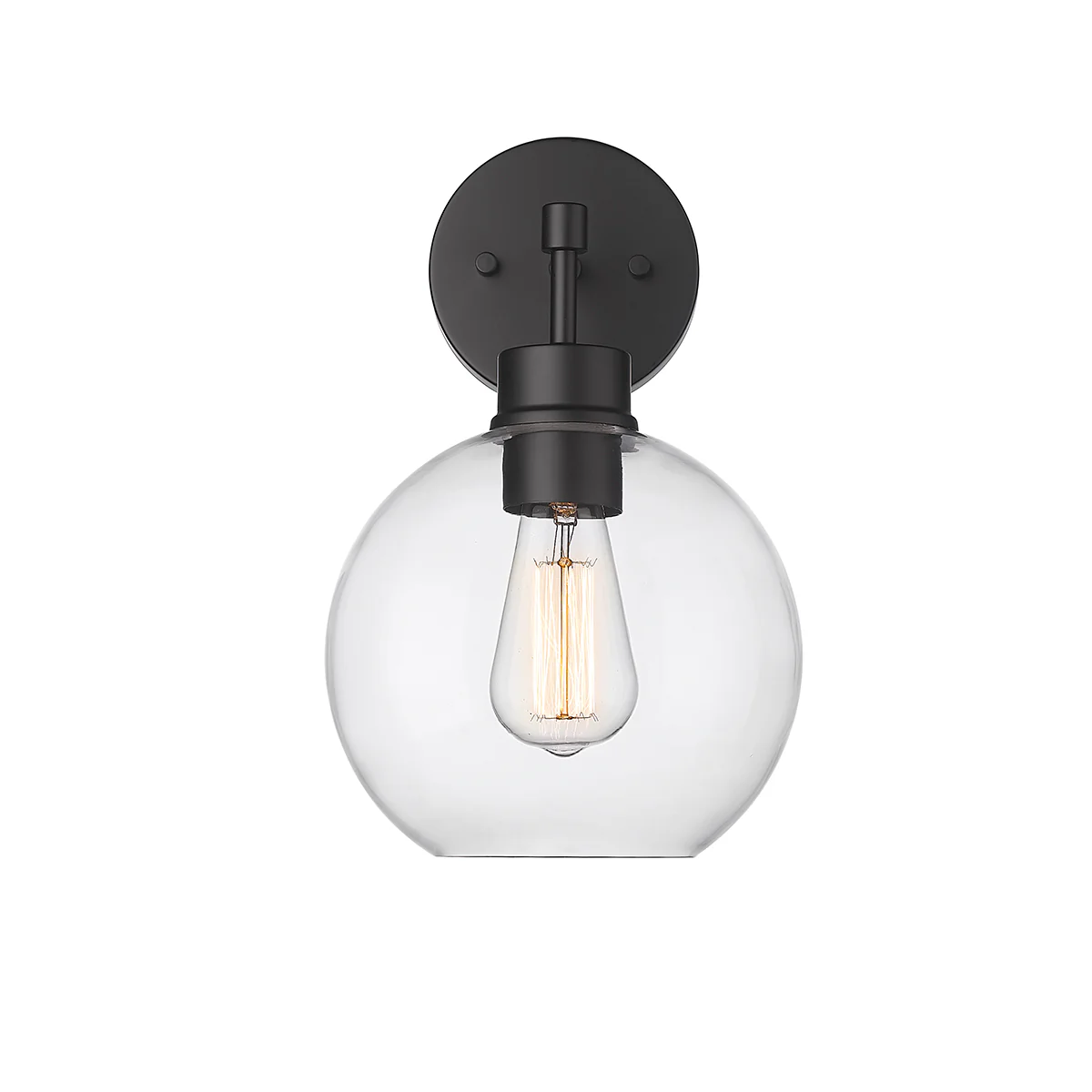 Millennium Lighting 1 Light Outdoor Wall Sconce, Basin Collection, Powder Coat Black Finish - Image 3
