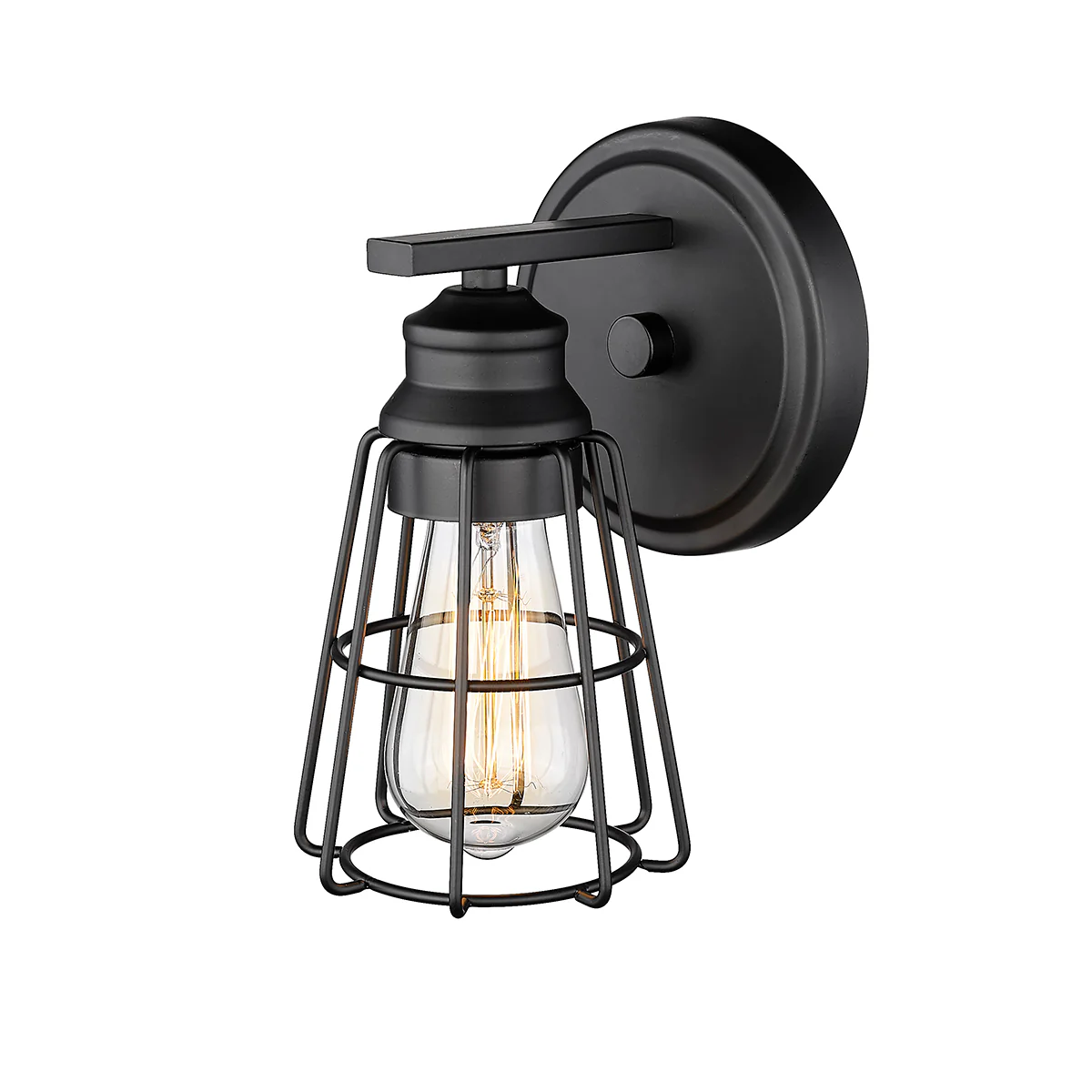 Millennium Lighting 1 Light Sconce, Matte Black Finish - Image 4