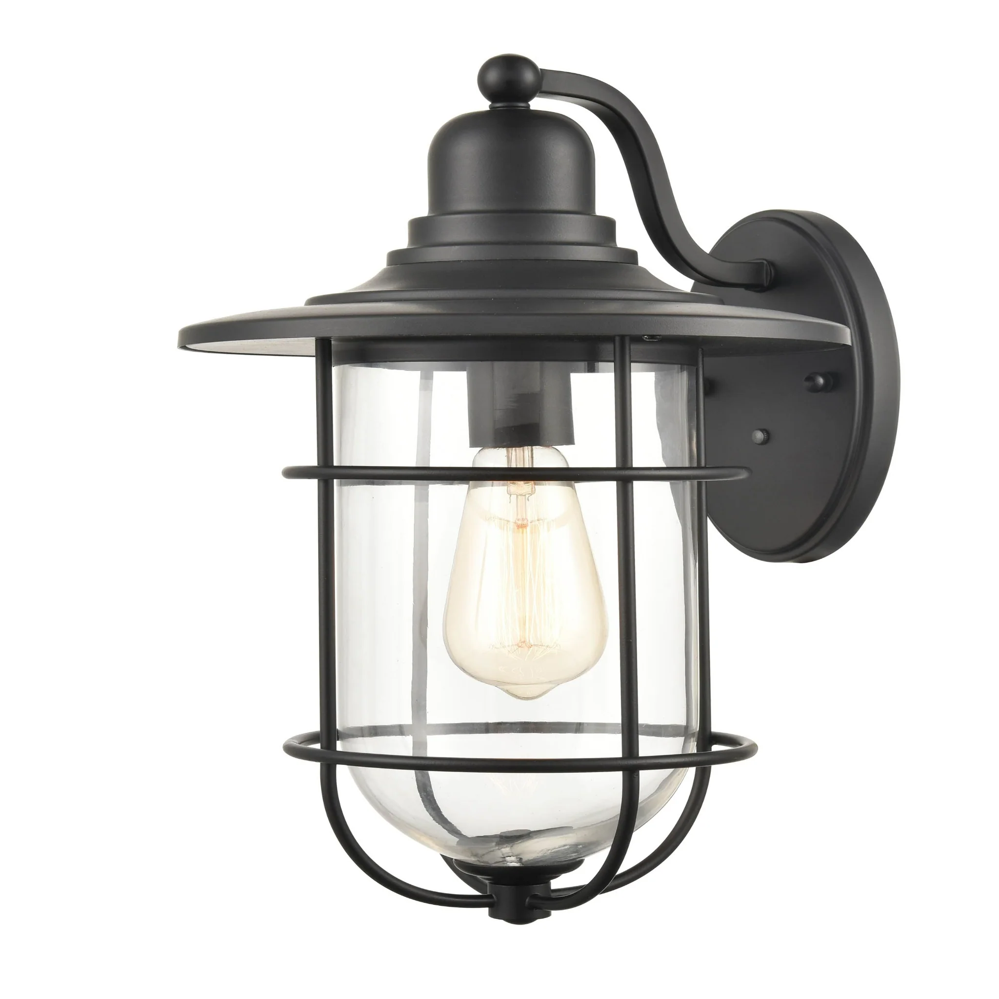 Millennium Lighting 1 Light 14" Outdoor Wall Sconce, Black