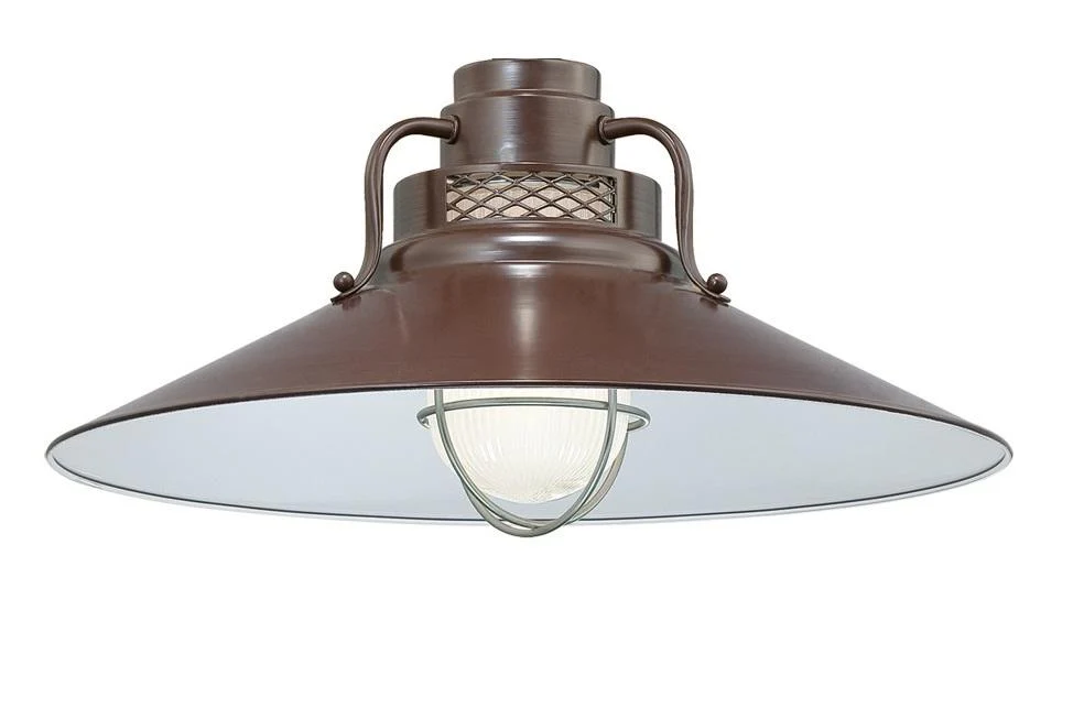 Millennium Lighting 18" RLM/ Gooseneck Mount Railroad Shade (Available in Bronze, Copper, Galvanized and Black Finishes) - Image 2