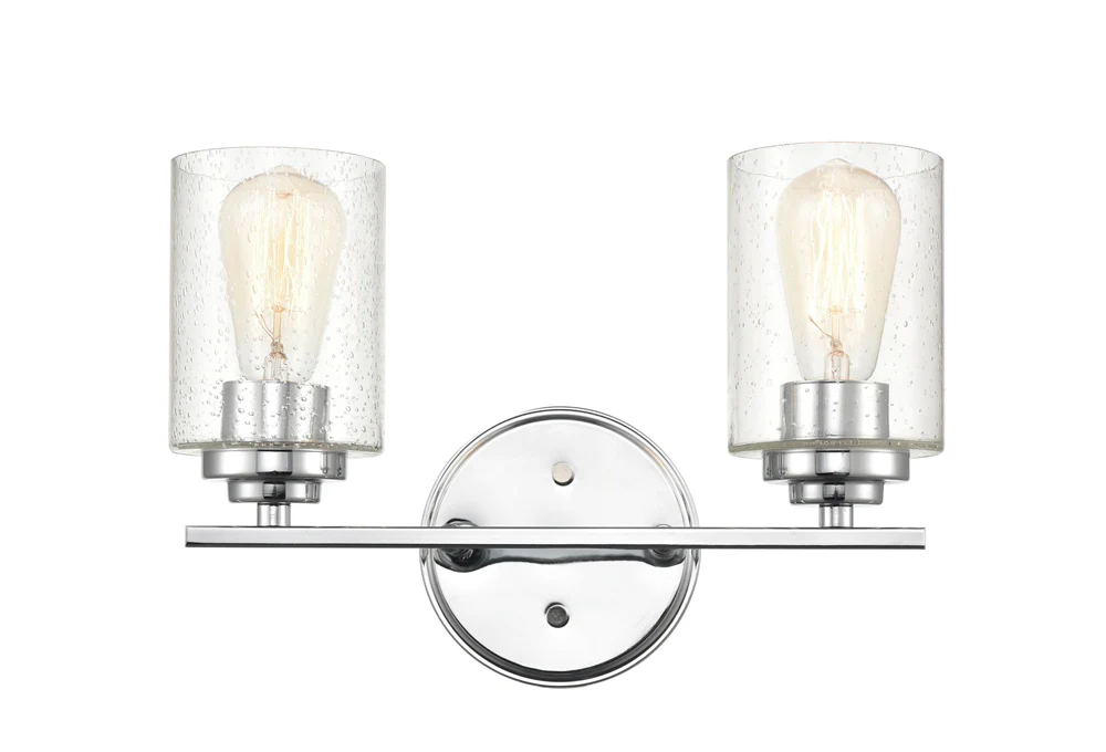 Millennium Lighting, 2 Light, Vanity Light, Available in Satin Nickel, Chrome and Matte Black Finishes - Image 2