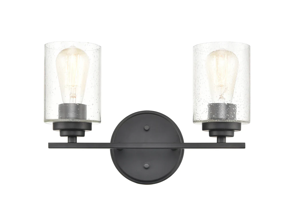 Millennium Lighting, 2 Light, Vanity Light, Available in Satin Nickel, Chrome and Matte Black Finishes - Image 3