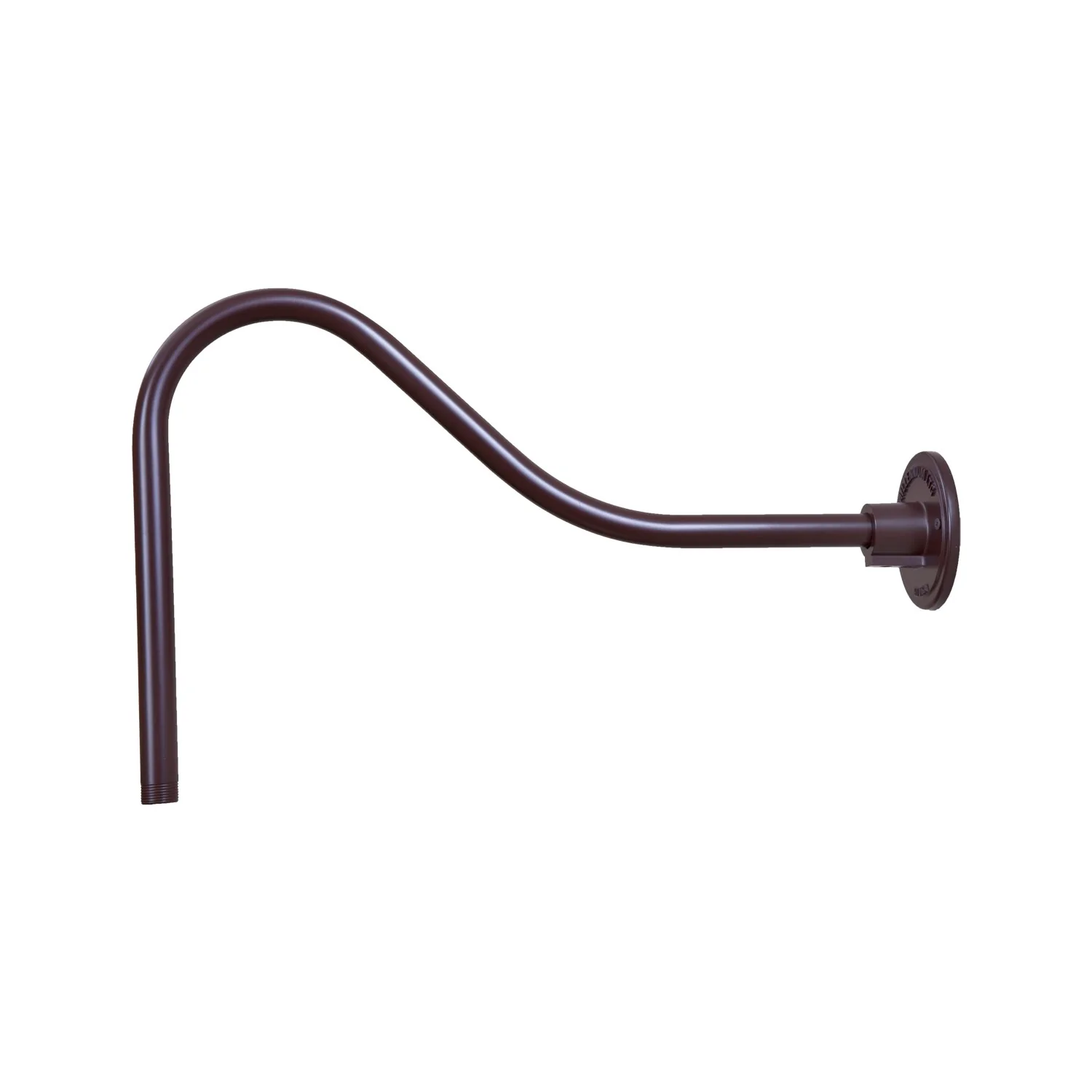Millennium Lighting 23" Goose Neck,  White Finish