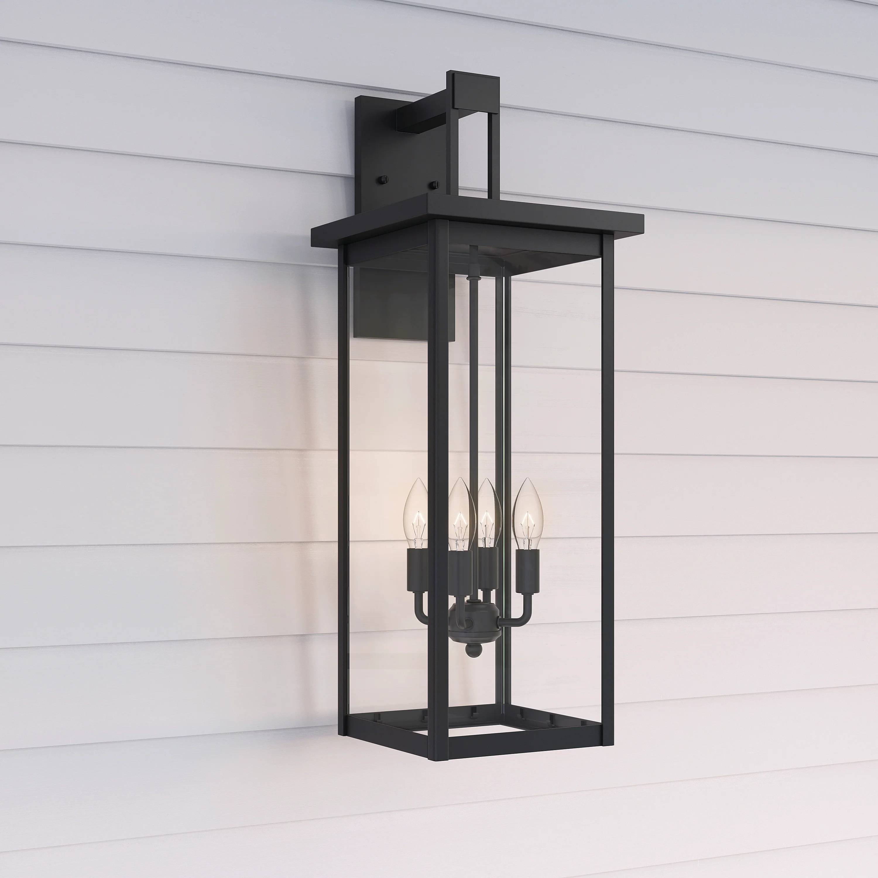 Millennium Lighting  4 Light Outdoor 27" Wall Sconce, Barkeley Collection - Image 2