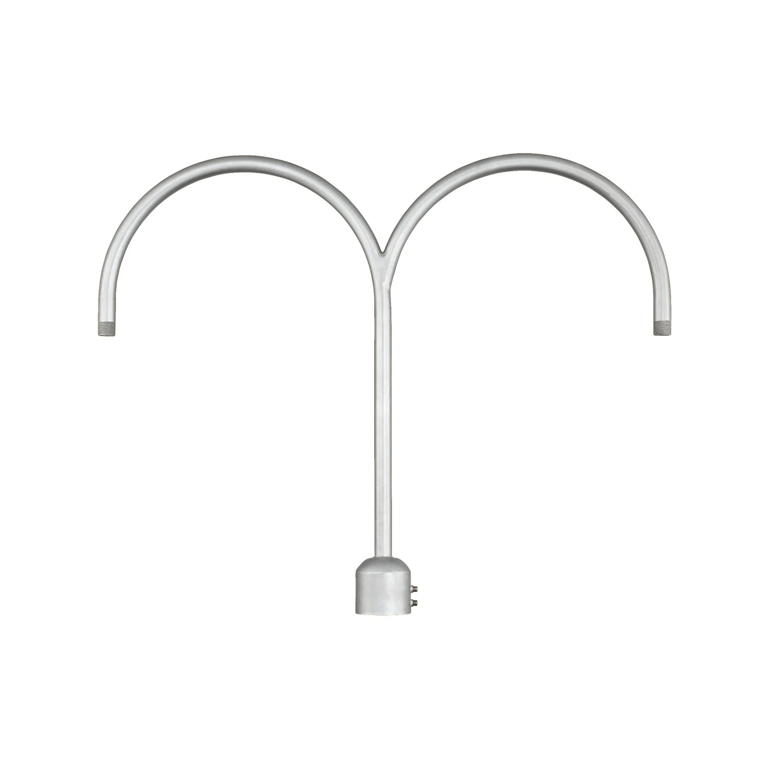 Millennium Lighting Two Light Post Adapter, Galvanized Finish