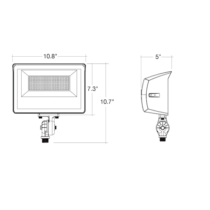 Mini Flood Light: ARCY-Line, 15,000 Lumen Max, Wattage and CCT Selectable, 120-277V - Image 7
