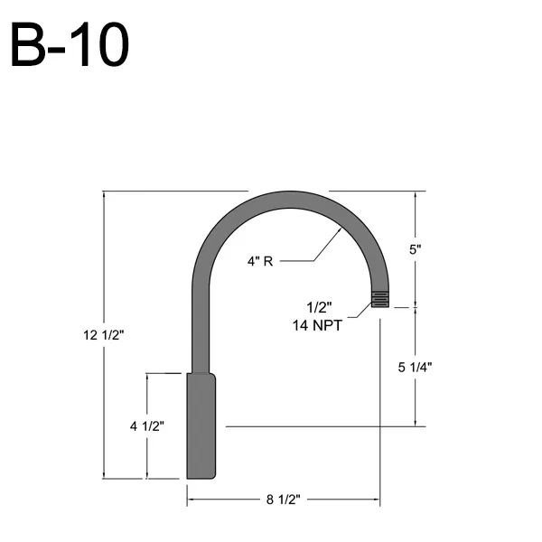 12" Shade Hi-Lite Gooseneck, Warehouse Collection, H-15112 Series (Available in Multiple Color Finishes) - Image 6