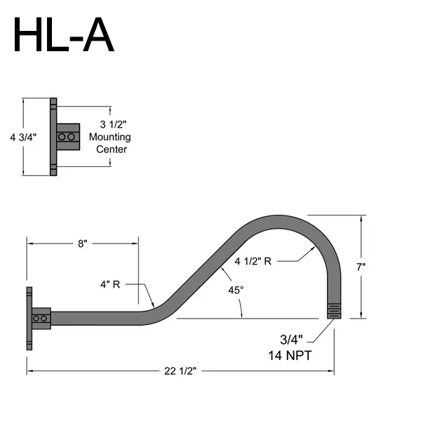 12" Shade Hi-Lite Gooseneck, Warehouse Collection, H-15112 Series (Available in Multiple Color Finishes) - Image 9