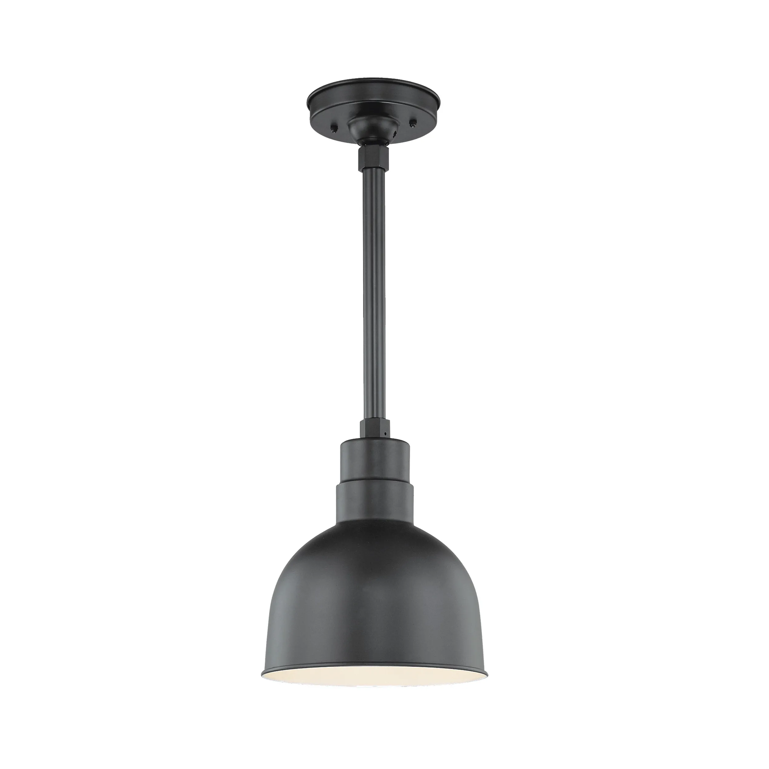 Millennium Lighting 10" RLM/ Deep Bowl Shade (Available in Bronze, Galvanized, Black, Red, and Green Finishes) - Image 5