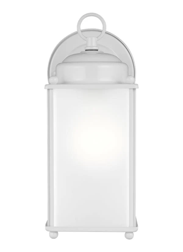 New Castle Collection - Large One Light Outdoor Wall Lantern | Finish: White - 8593001-15