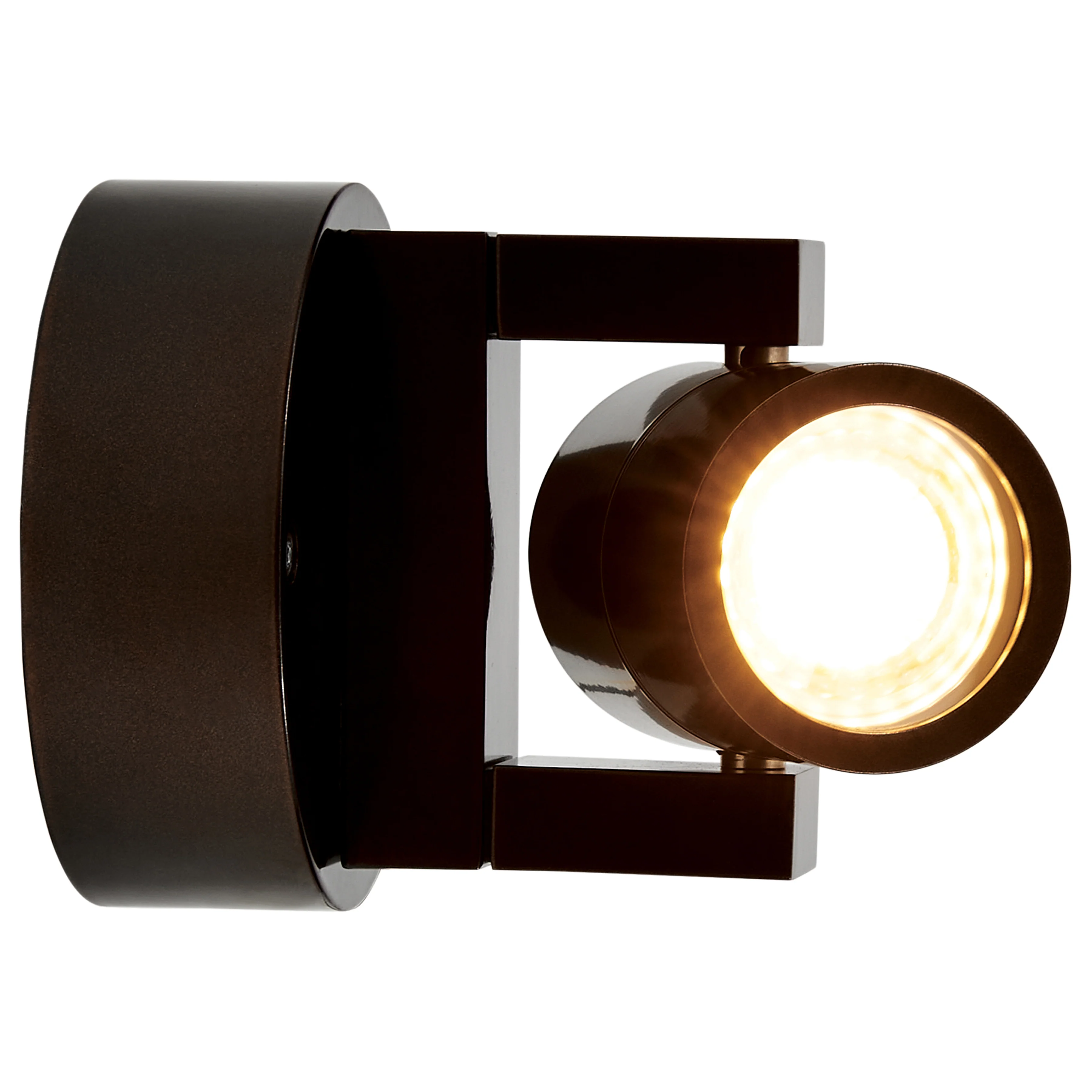 Outdoor Adjustable LED Spotlight 5W, 120V, Bronze Finish, KO Collection - Image 6