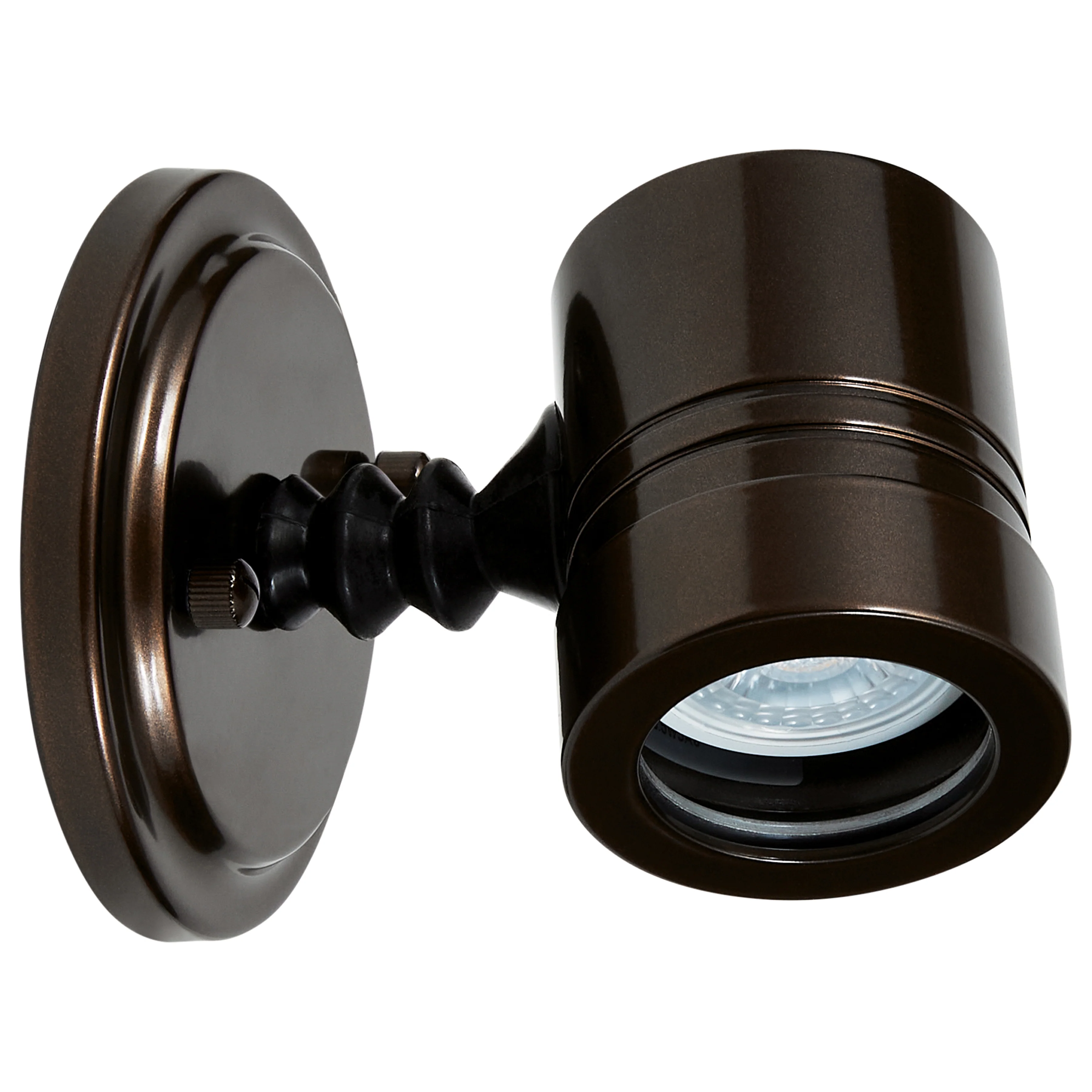 Outdoor Adjustable Spotlight, Bronze Finish, 120V - Image 4