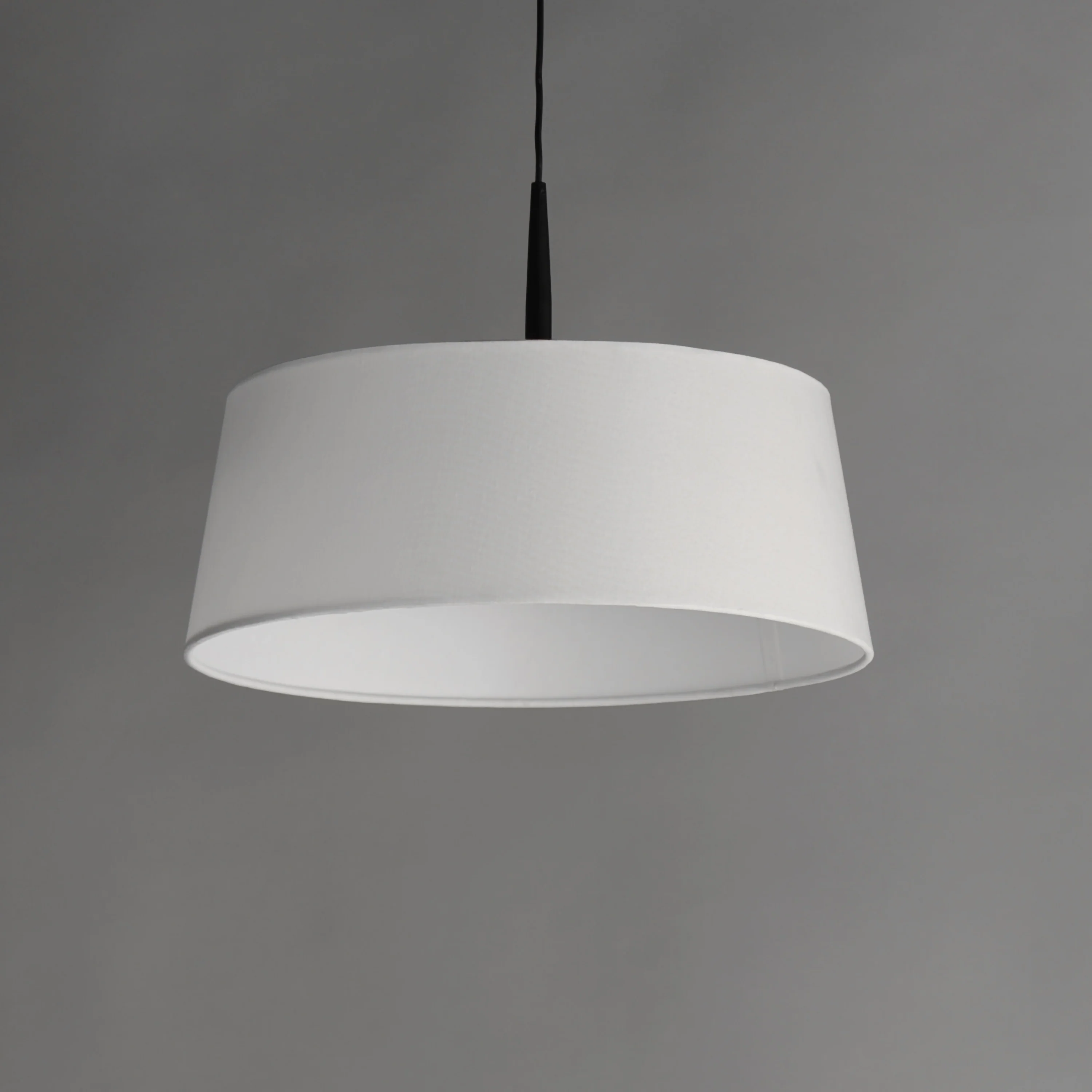 Paramount 16" LED Pendant, Natural Aged Brass or Black - Image 3