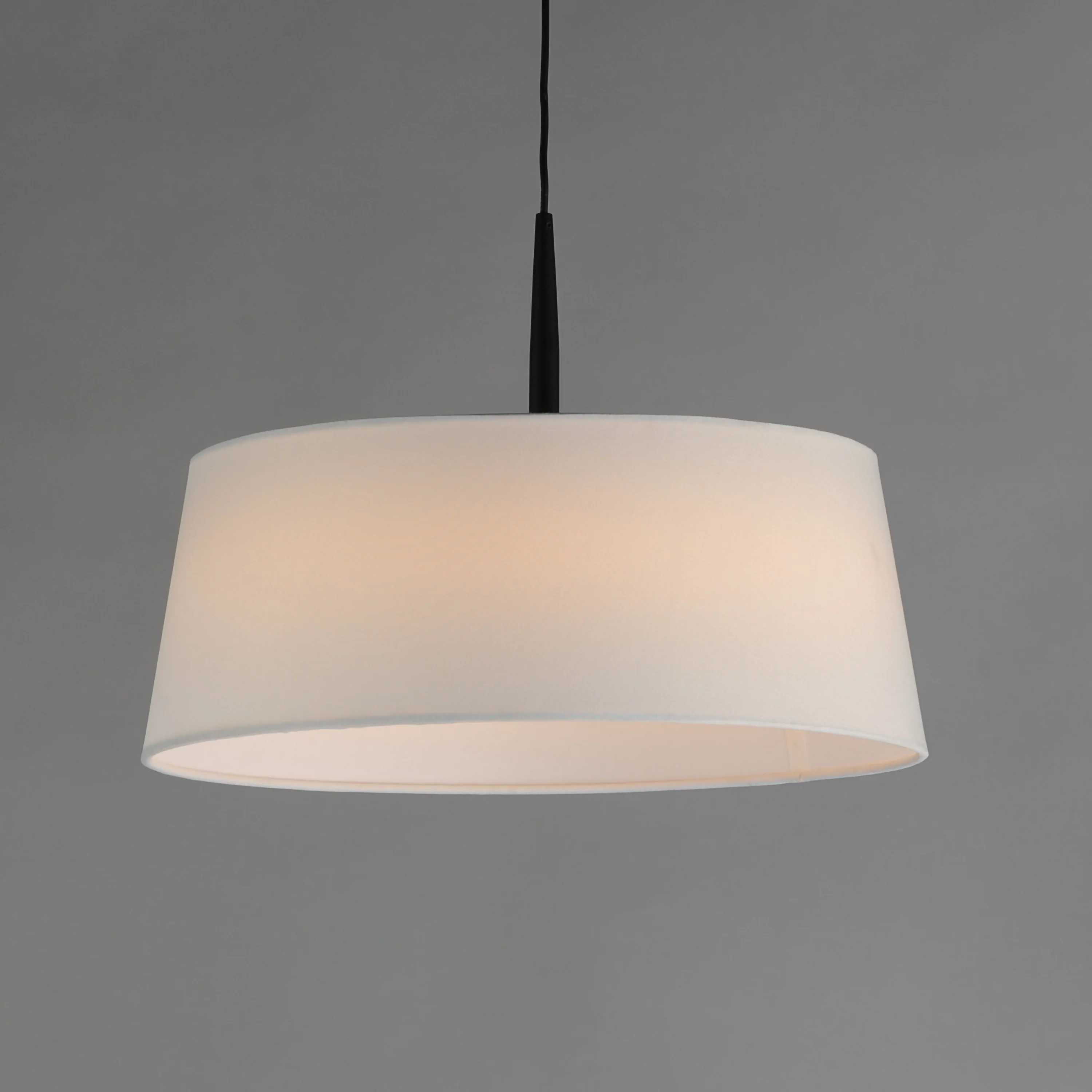 Paramount 16" LED Pendant, Natural Aged Brass or Black - Image 4