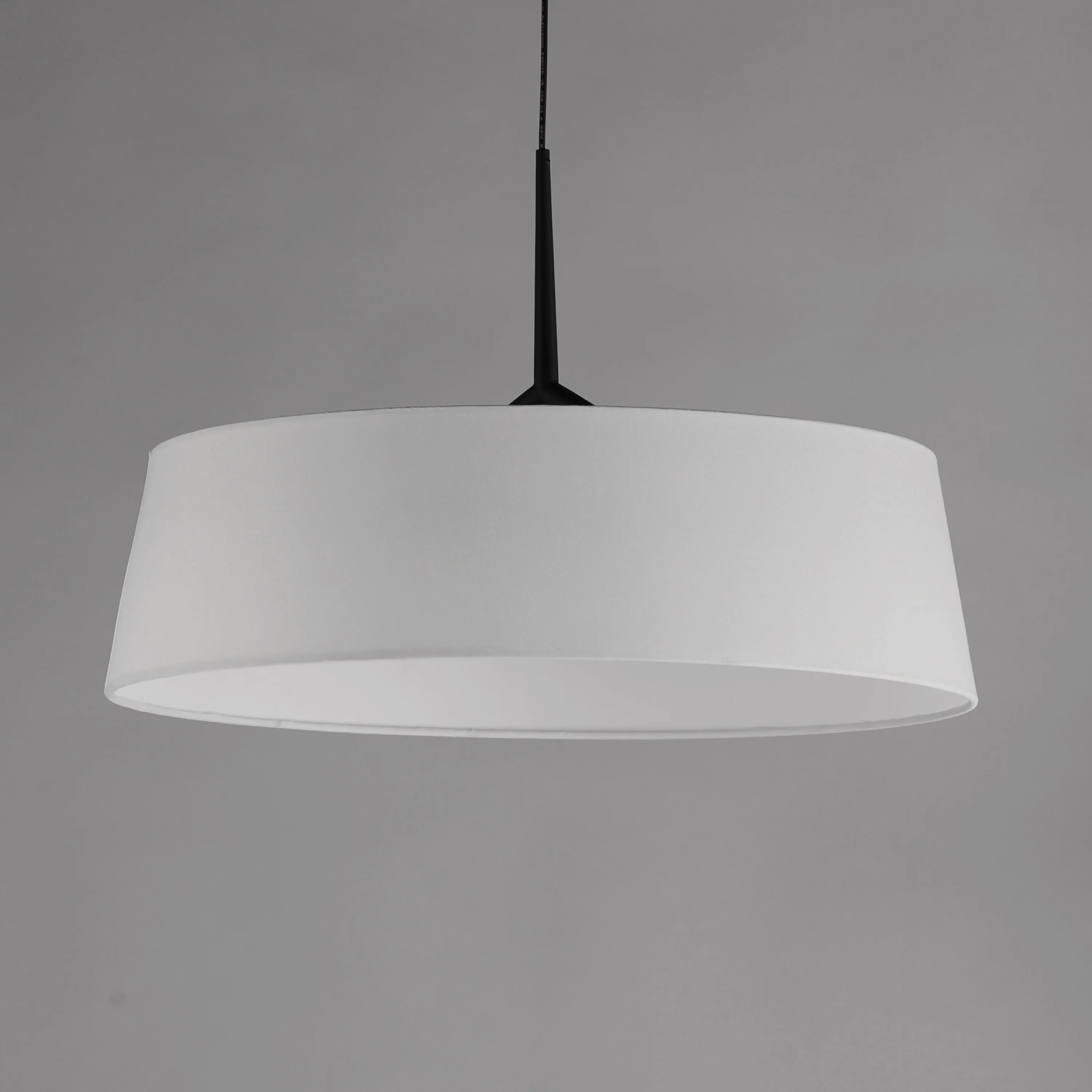 Paramount 21" LED Pendant, Natural Aged Brass or Black - Image 8