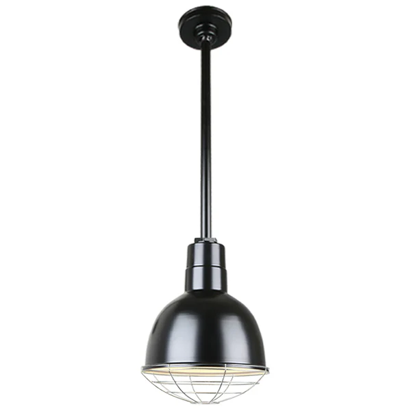 Quick Ship Hi-Lite 12" Deep Bowl Collection Stem Hung Pendant, H-QSN16112 Series Oil Rubbed Bronze Finish - Image 6