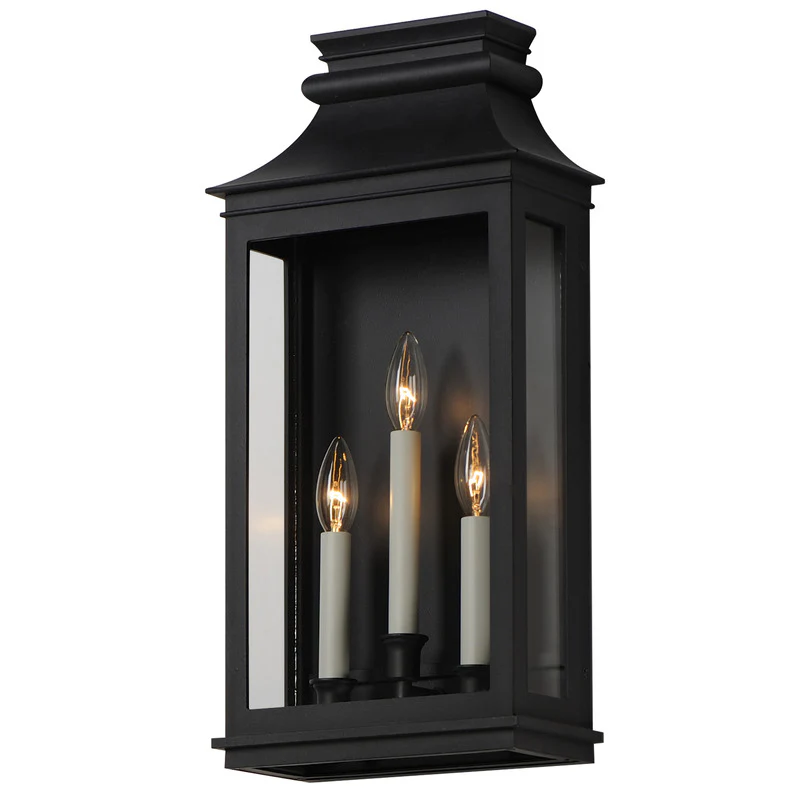 Savannah VX 3-Light Outdoor Sconce, Antique Copper / Black Oxide or Black Oxide - Image 7