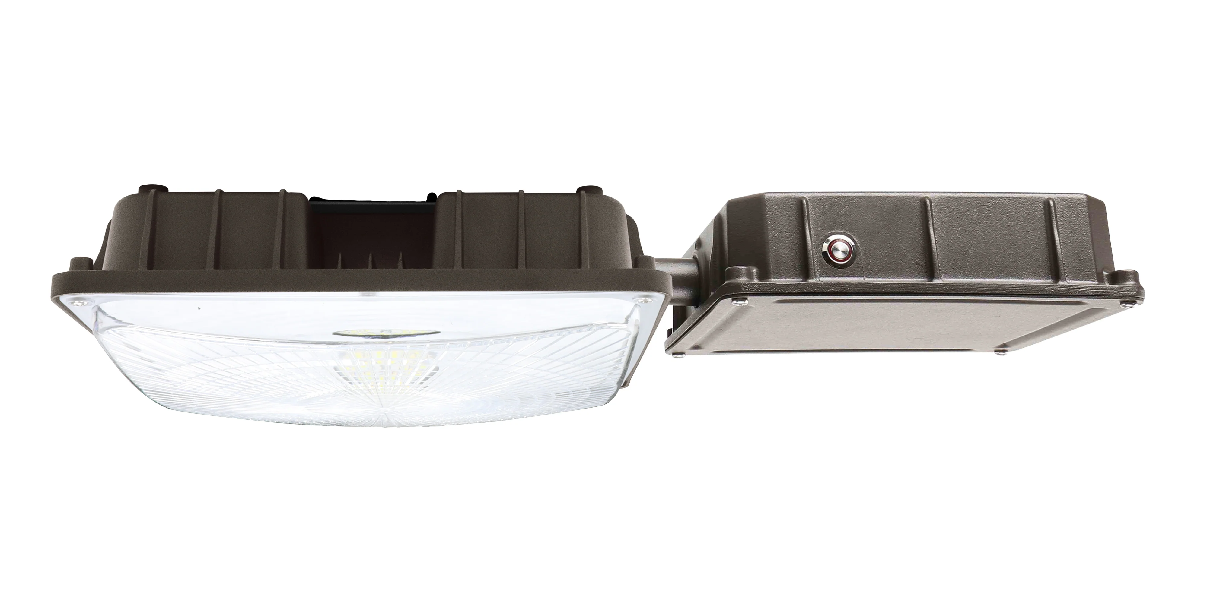 Square LED Canopy Light, 27W, 3800 Lumens, 5000K, Dimmable, DLC 5.1 Premium, 120-277V - Image 7