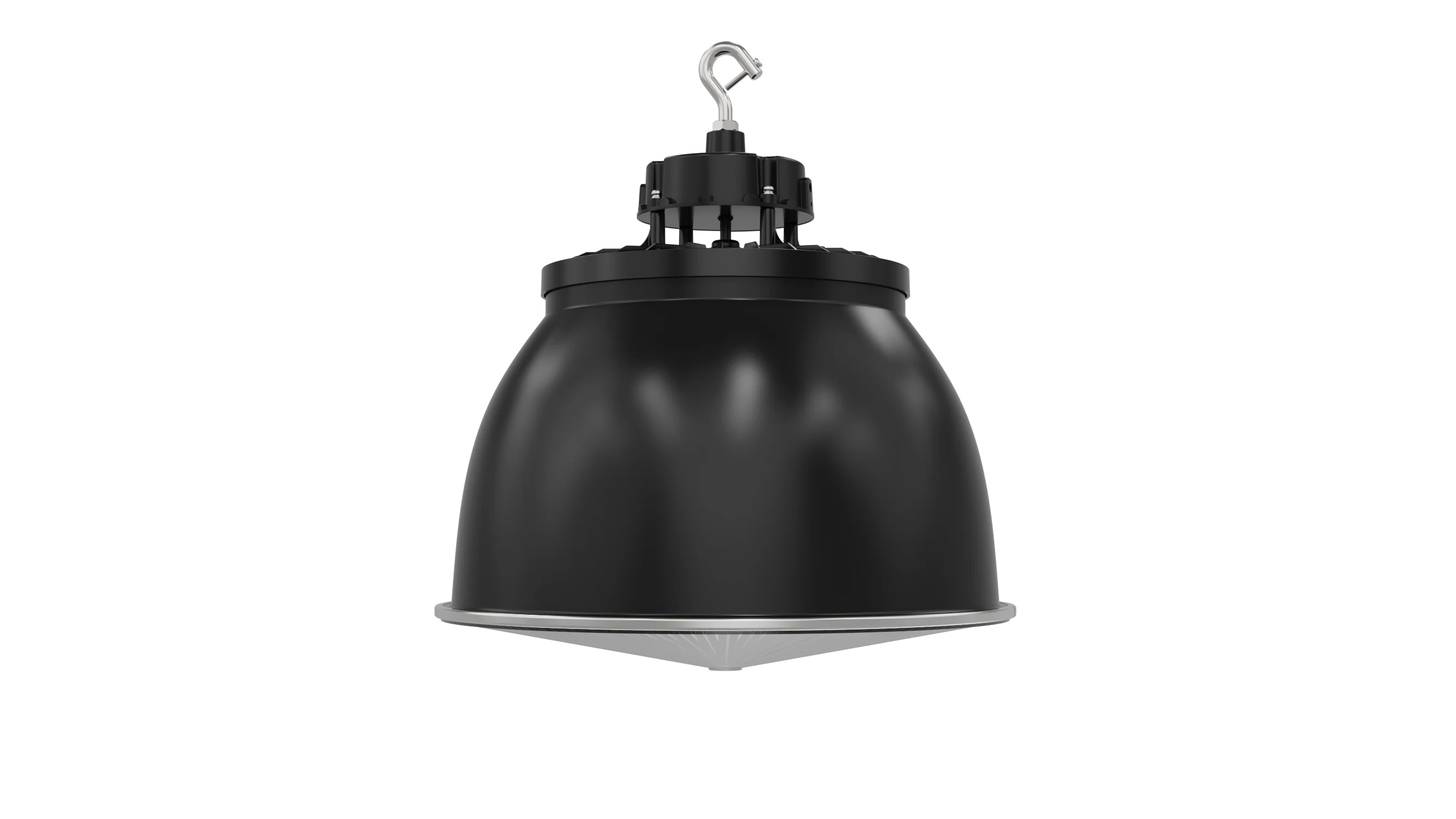Static LED UFO High Bay, 30,000 Lumens, 200 Watt, 5000K, 120-277V, Black Finish - Image 13