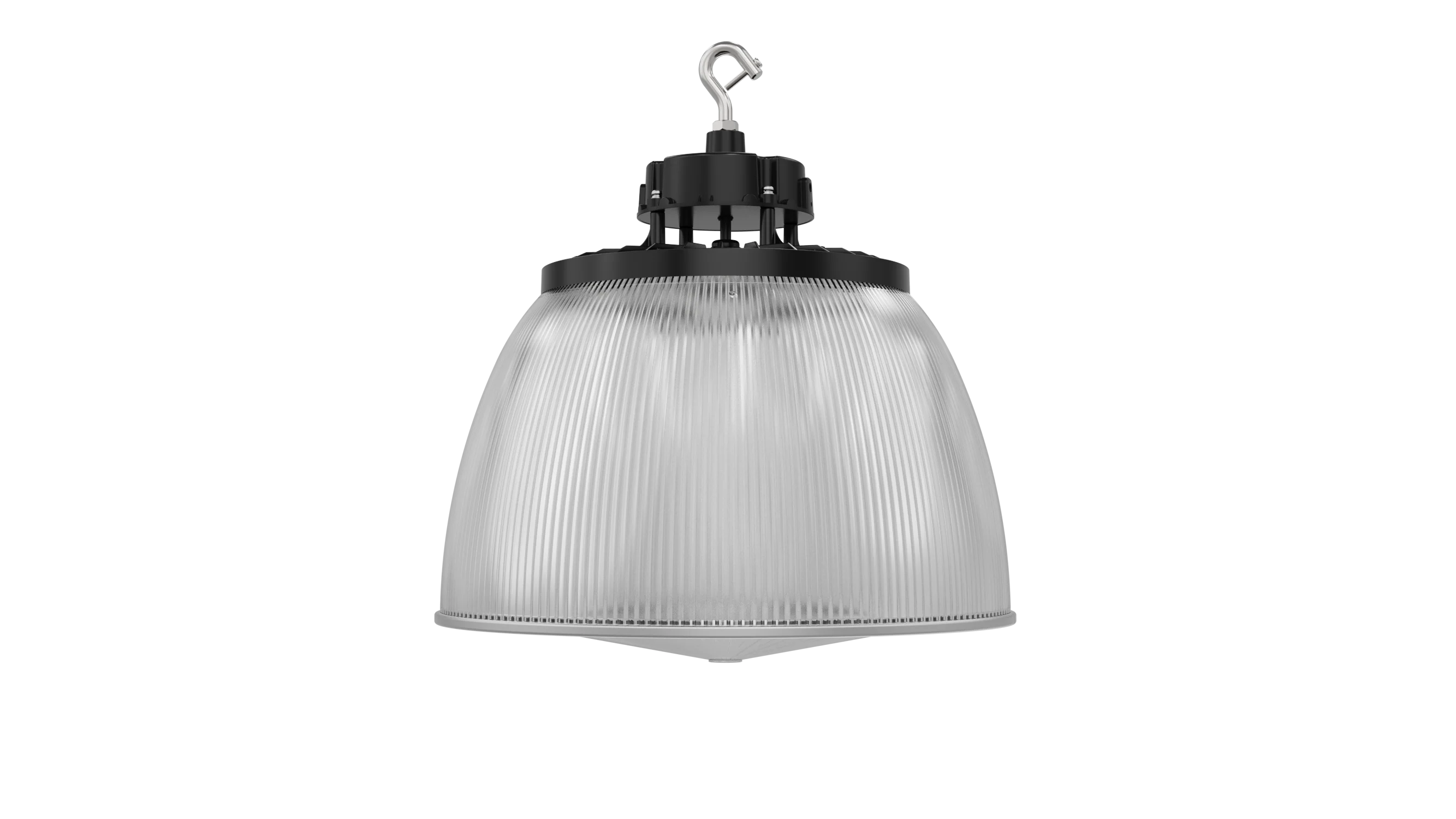 Static LED UFO High Bay, 30,000 Lumens, 200 Watt, 5000K, 120-277V, Black Finish - Image 9