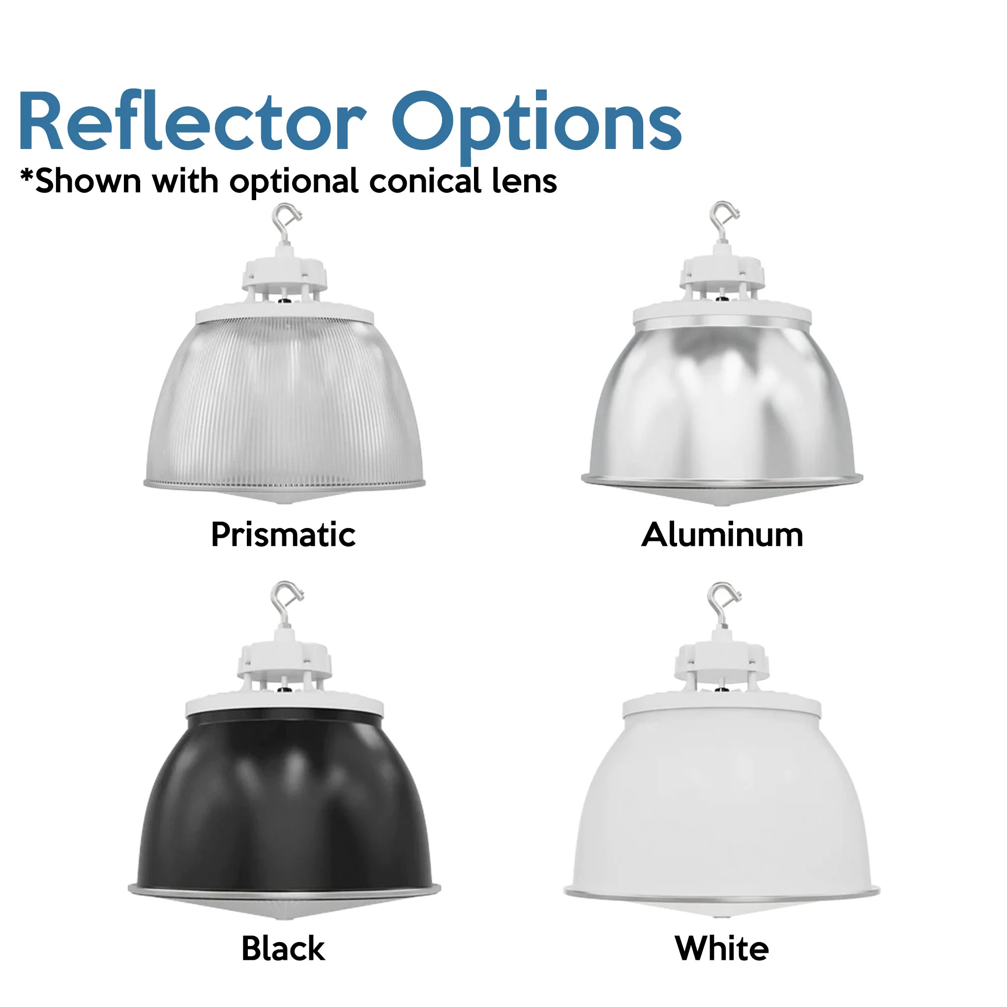 Static LED UFO High Bay, 30,000 Lumens, 200 Watt, 5000K, 120-277V, White Finish - Image 6