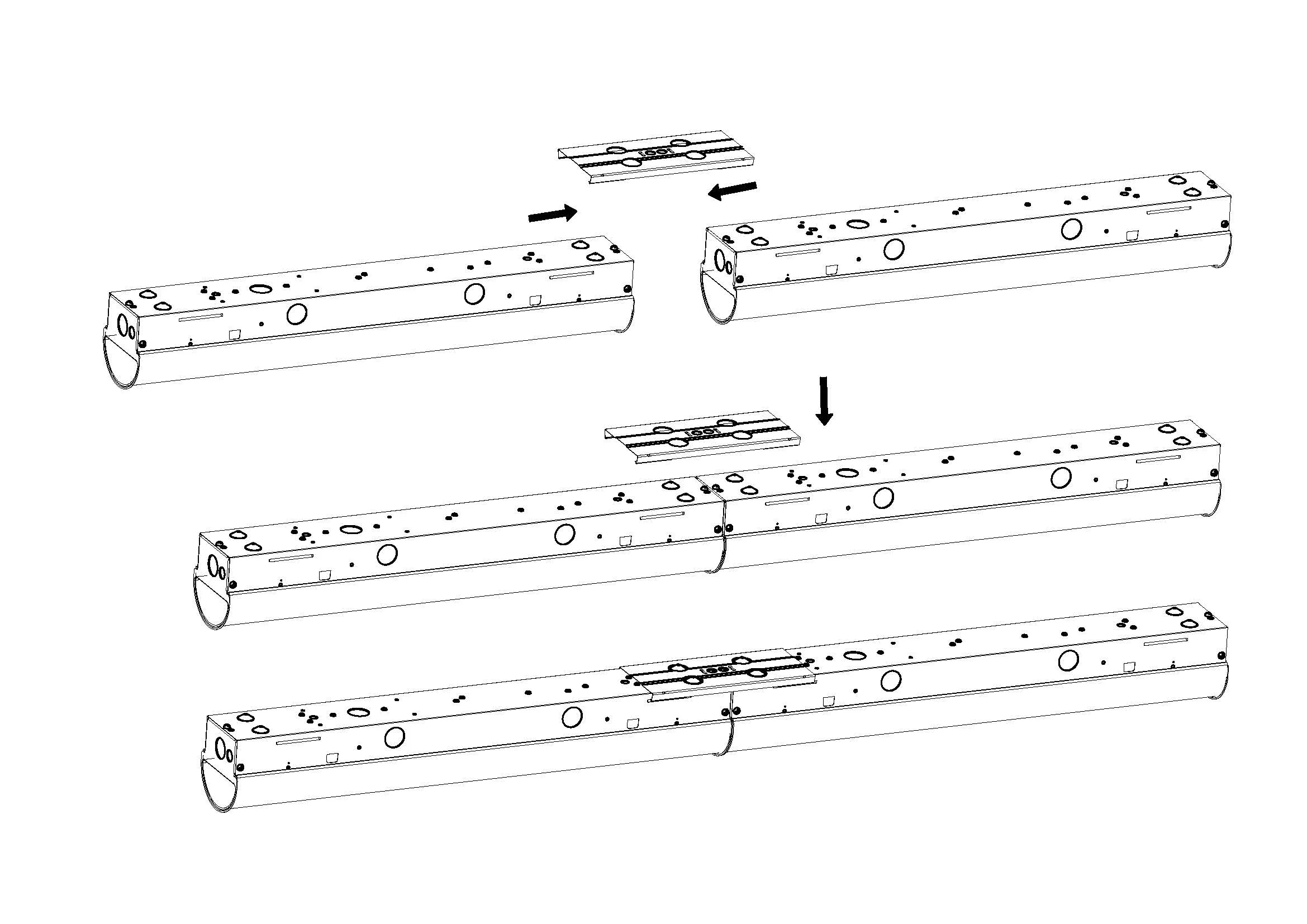 "Blade" End-To-End Mechanical Connection Bracket - Image 3