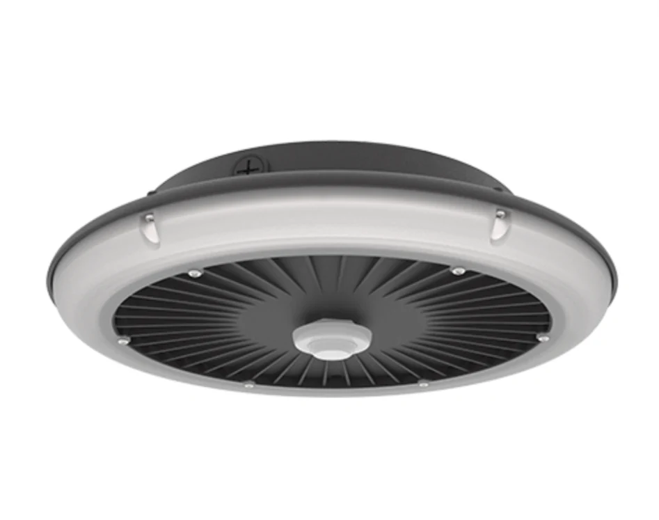 UFO Parking Garage Canopy Light Fixture, 40W, 3000K, 4000K or 5000K, 120-277V, Bronze, Black, Silver or White Finish - Image 3