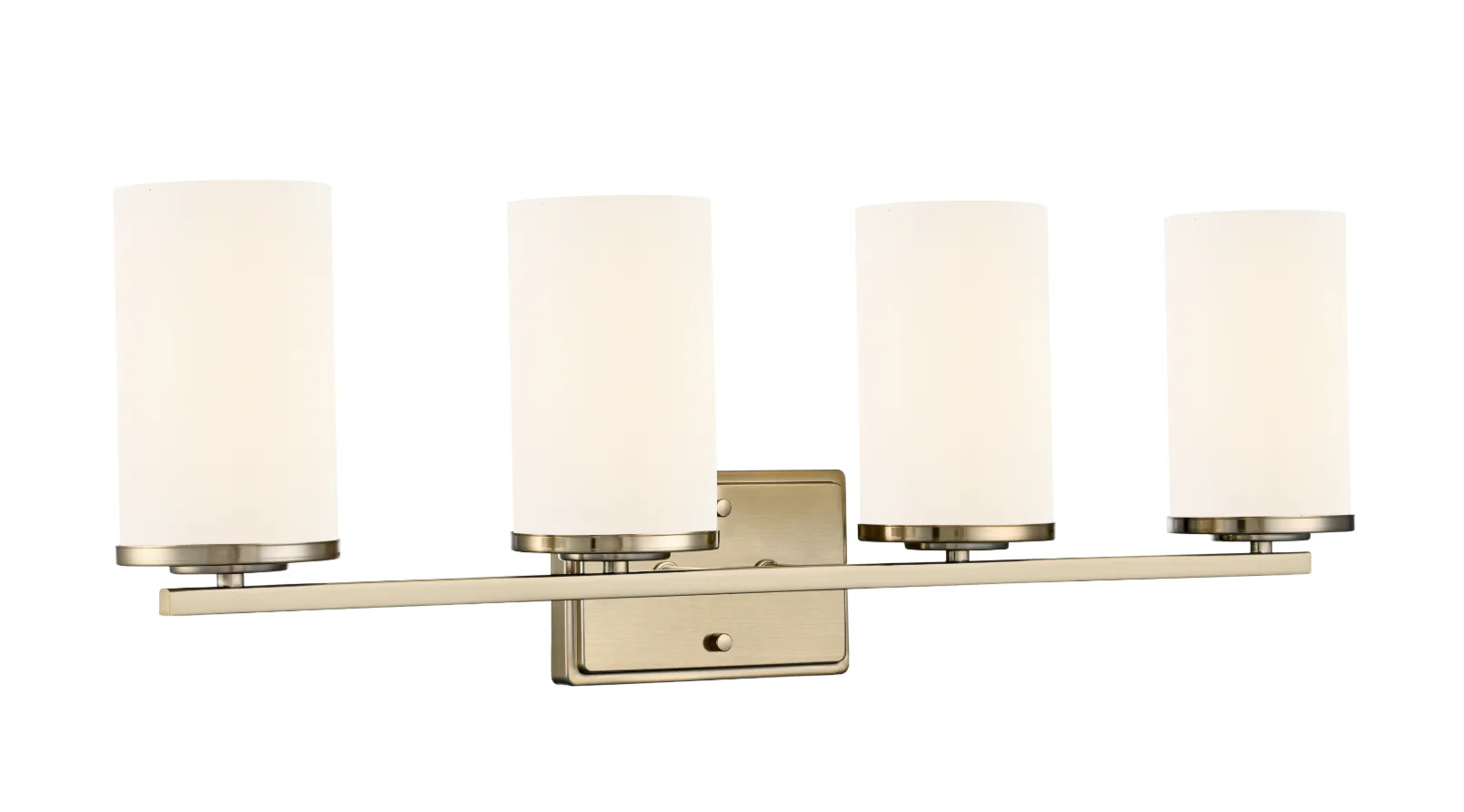 Verlana 27.75" 4-Light Vanity - Brushed Nickel, Chrome, Matte Black or Modern Gold - Image 4