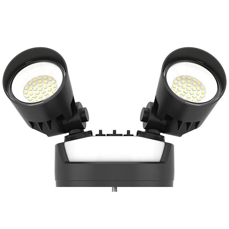 X-Gen Advance Security Lights with PIR Sensor, 3250 Lumens, Wattage and CCT Selectable, 120V, Bronze, White or Black Finish - Image 11