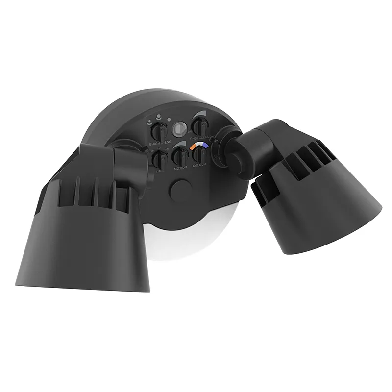 X-Gen Advance Security Lights with PIR Sensor, 3250 Lumens, Wattage and CCT Selectable, 120V, Bronze, White or Black Finish - Image 12